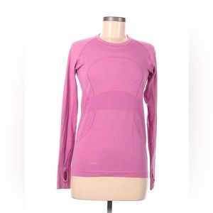 Pink Lululemon Swiftly Tech Long Sleeve Size 8
